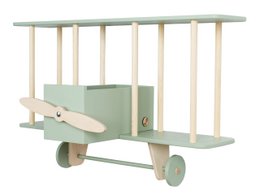 Tweedekker plank „Dashy” saliegroen