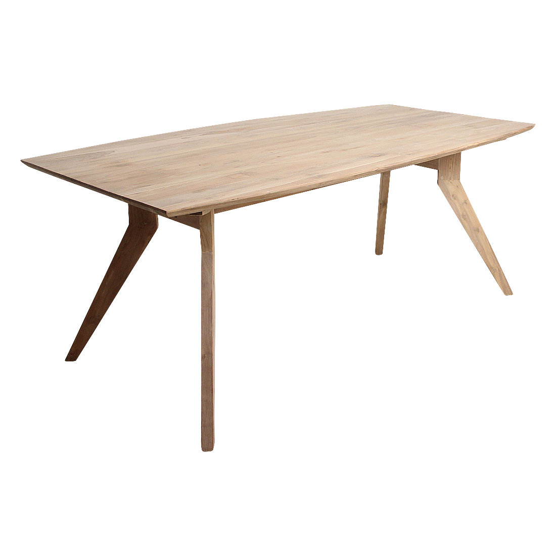 Studio teak rectangular table