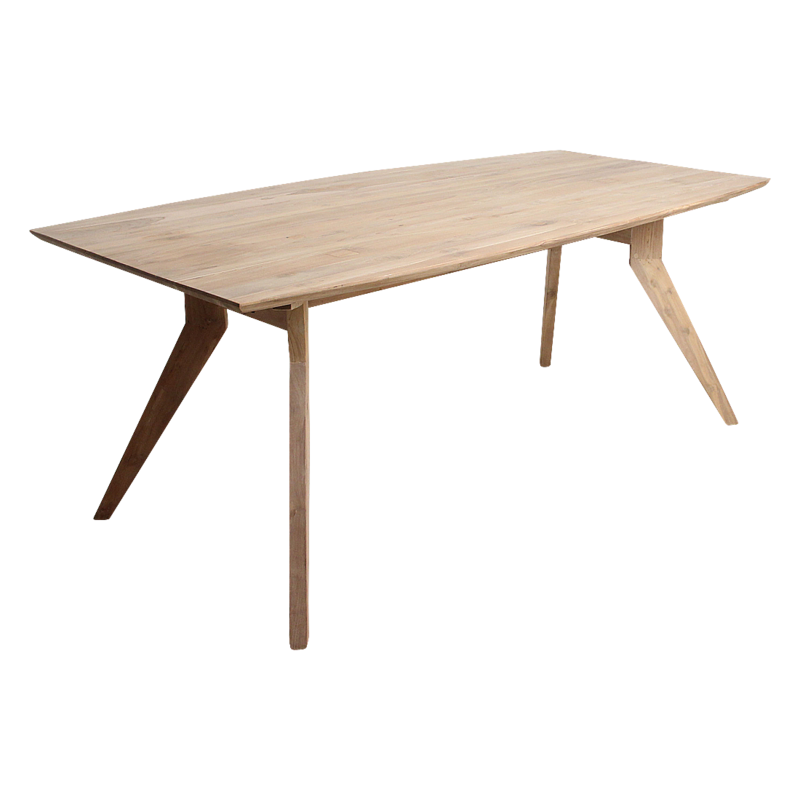 Tavolo rettangolare in teak Studio