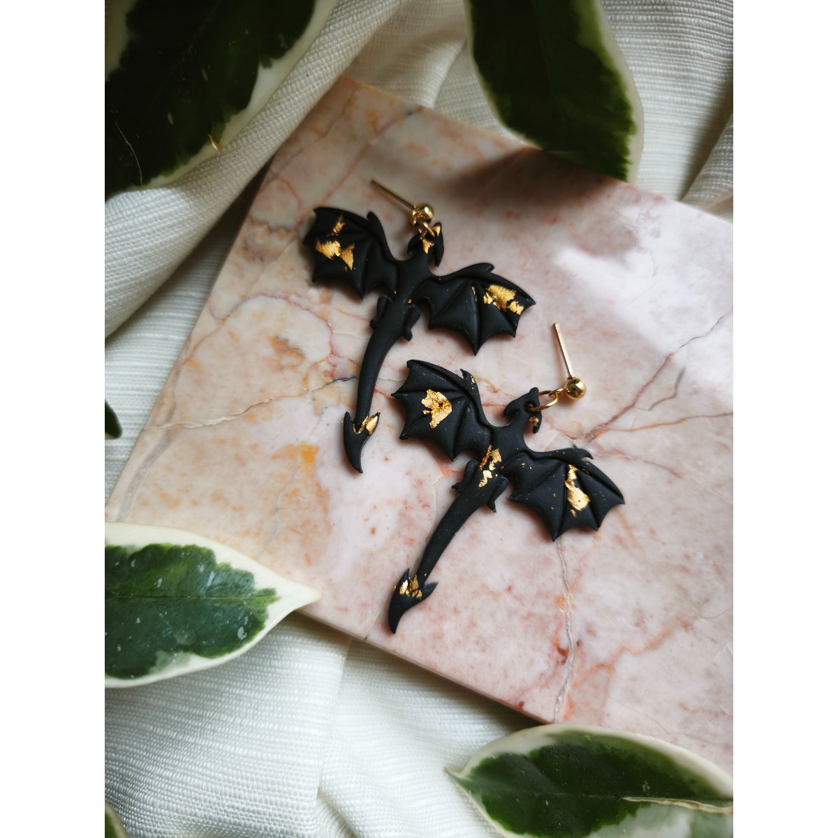 Pendientes de dragón