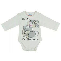 3-piece baby body set Disney baby clothes for girls, pink and white