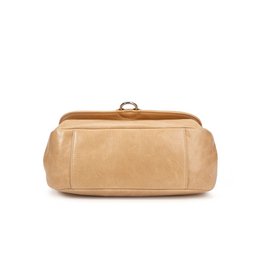 SAC A CUIR NEU ZELIE SABLE