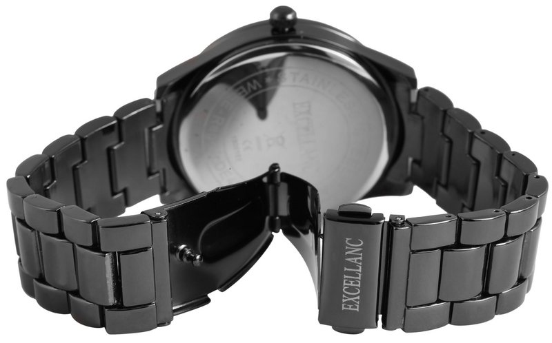 Reloj Excellanc para mujer con correa de metal.