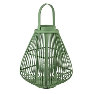 LUCIE GREEN Lantern 29x29x40cm/57cm