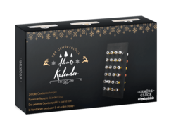 Krydderilykke adventskalender - håndlavet nydelse med 24 krydrede overraskelser, adventskalender med 24 krydderiblandinger