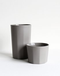 Taza alta segmentada | gris claro