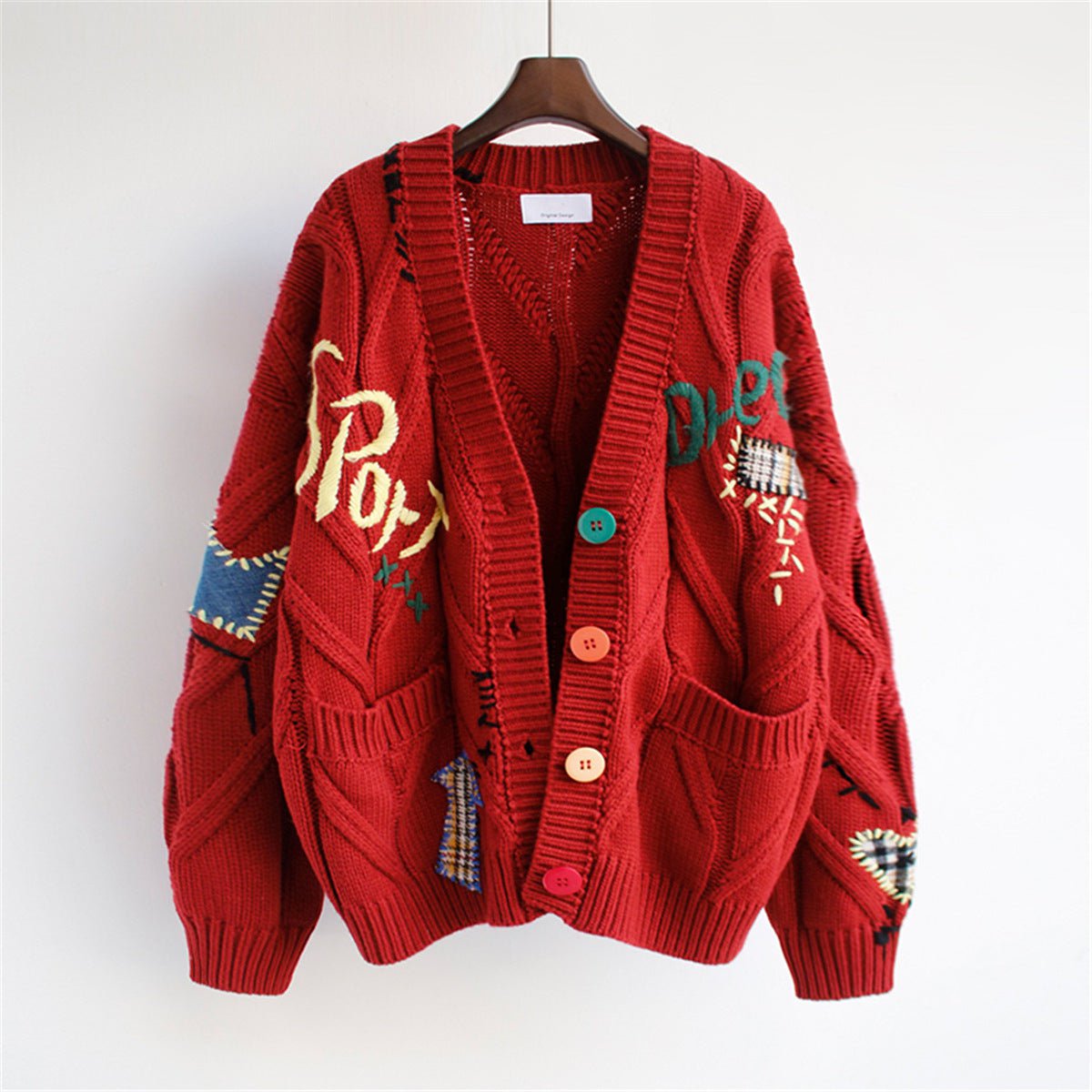 Cardigan sweater damejakke