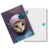 Postkarte Katzen Cats "Purrealistic Kitten"