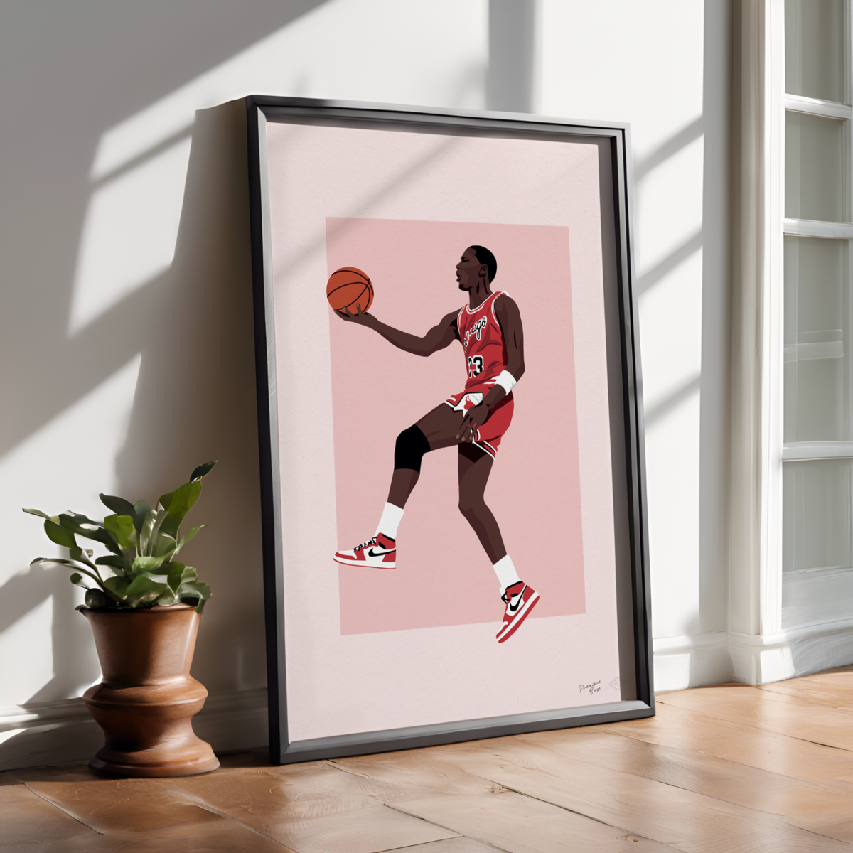 Poster "Michael Jordan" - A4 & 30x40cm - Art print