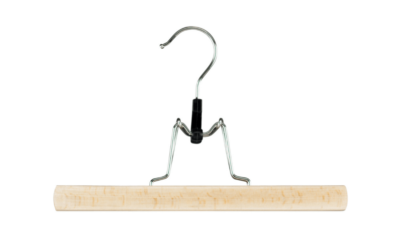 Coat hanger Panta 1, beech, 25 cm