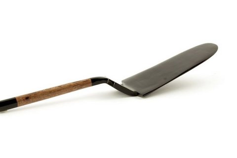 Black horn pie shovel and rosewood handle