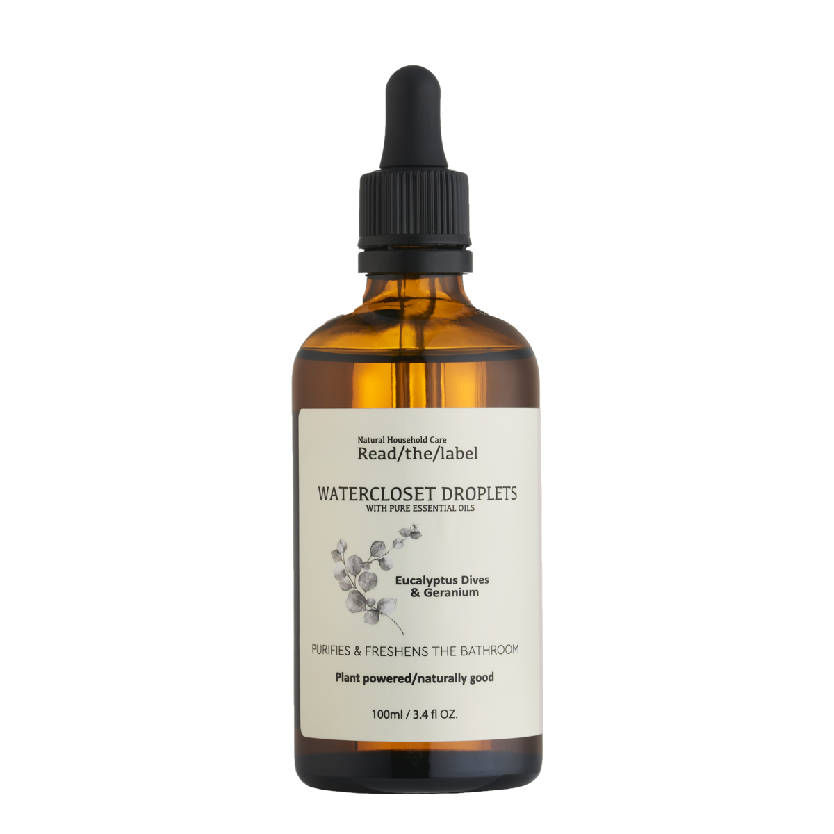 Eucalyptus Dives & Geranium Watercloset Druppels 100ml
