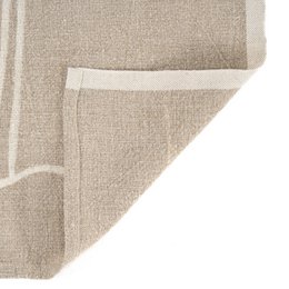 The Linen Palm Tree Kitchen Towel - Natural White - 50x70