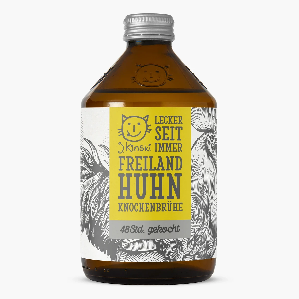 Biologische kippenbouillon van vrije uitloop 525ml