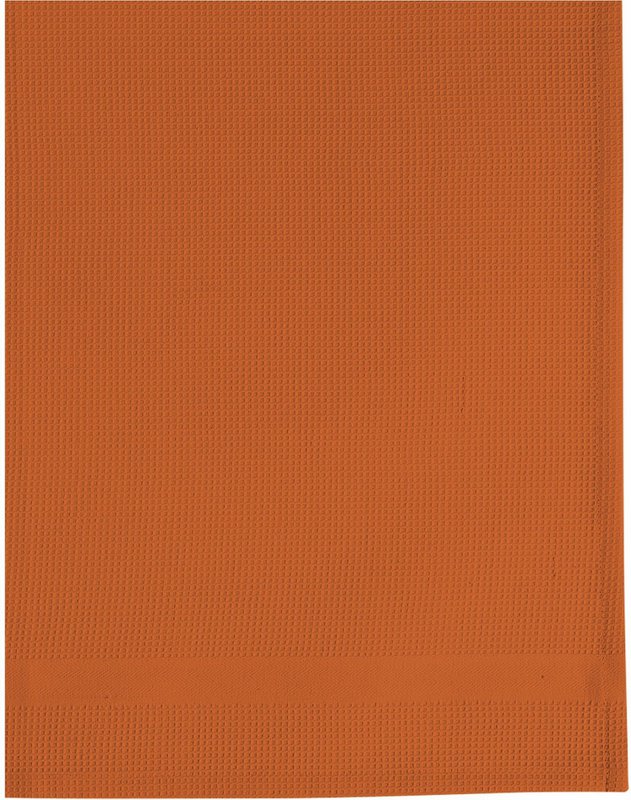 SET MIT 2 HANDTÜCHERN 50X70 BAUMWOLLE TERRAKOTTA