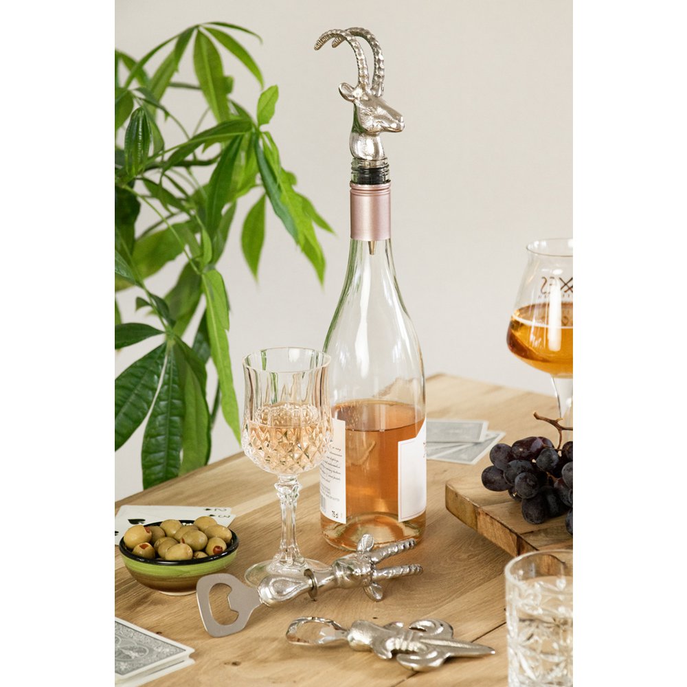 Wine stopper ibex 16cm