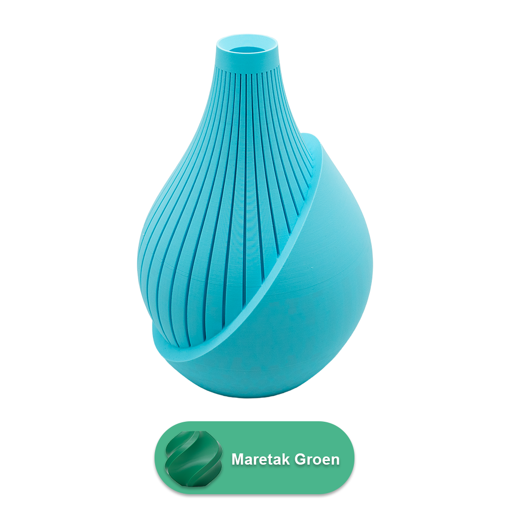 Jarrón Elodie 3D - Jarrón impreso en 3D - PLA sostenible - Apto para flores artificiales