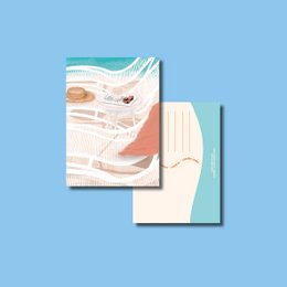 Beach-Vibes-Karte