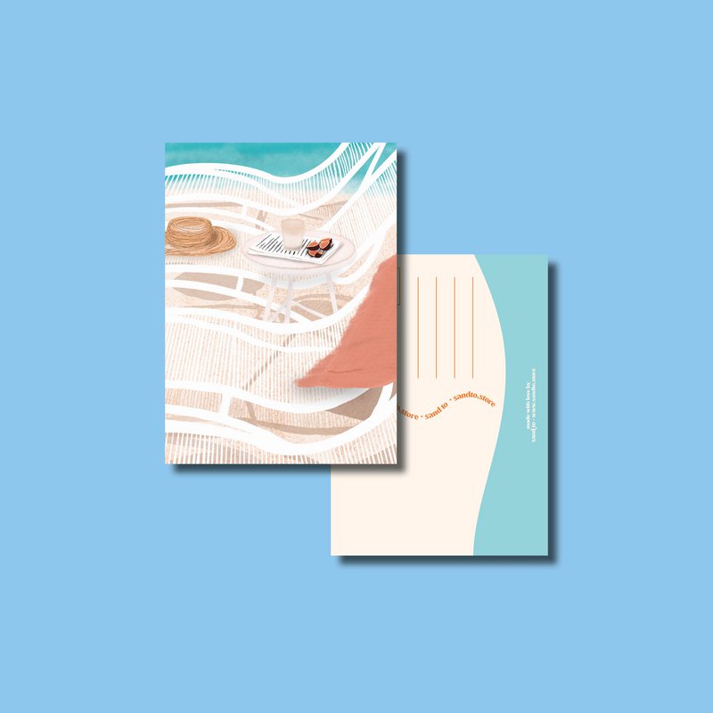 Beach-Vibes-Karte