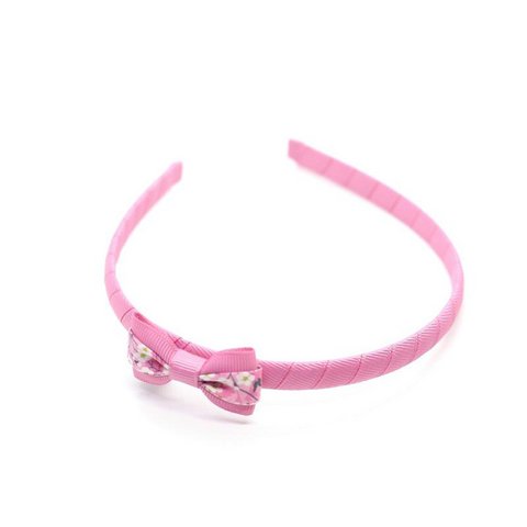 Rosa Small Bow Stirnband - Liberty Mitsi Rose