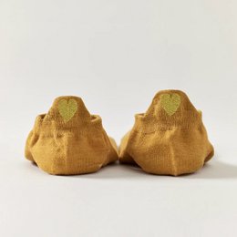 Goldherz-Zungensocken für Damen I 35-41