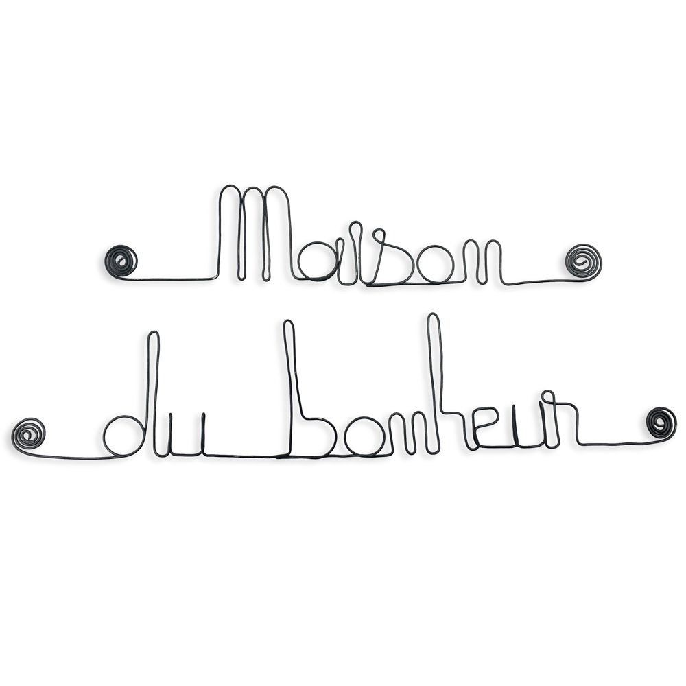 10% DI SCONTO Pacchetto di implementazione: Decorazione da parete in filo metallico “HOUSE”.