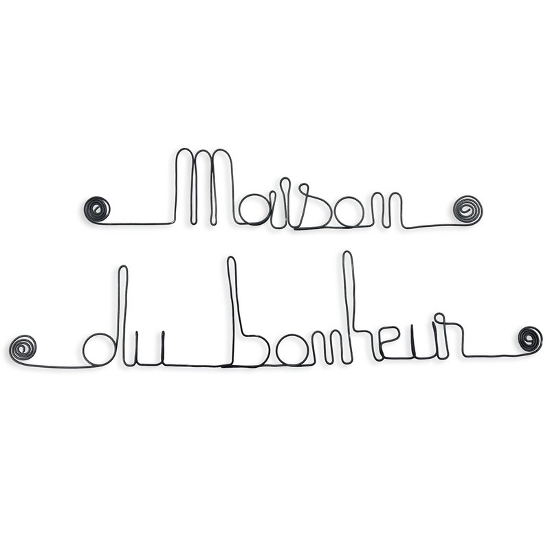 10% DI SCONTO Pacchetto di implementazione: Decorazione da parete in filo metallico “HOUSE”.