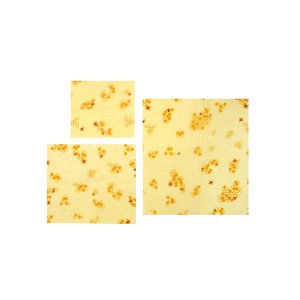 Set of 3 Eco Friendly beeswax wraps
