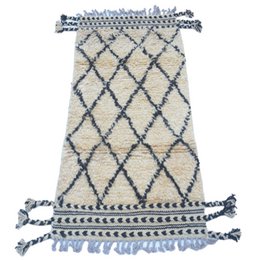 Berber Clay Ash Fluffy HandKnotted Soft Rug