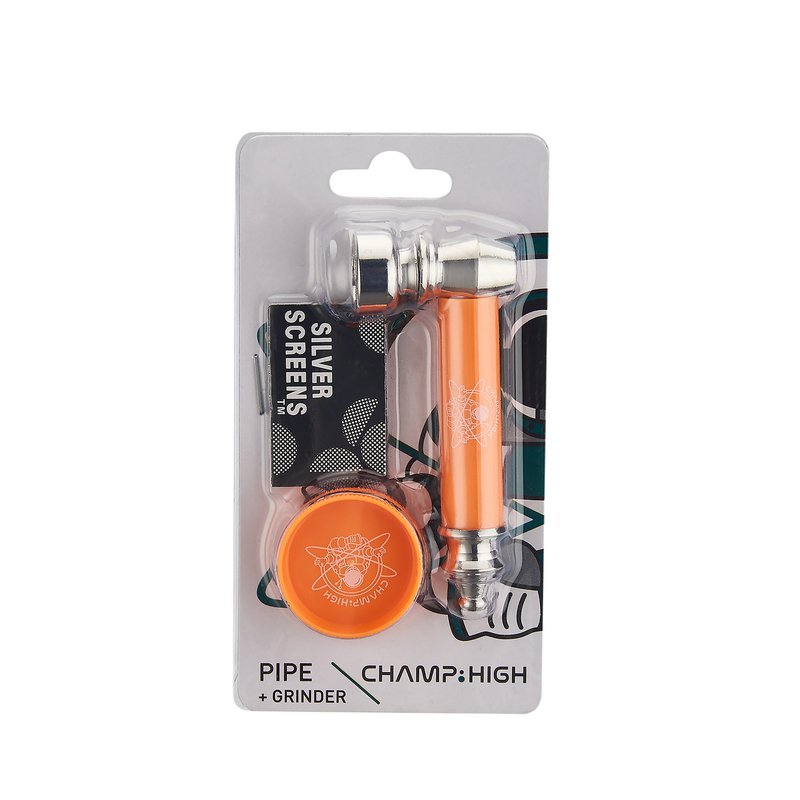 Présentoir de 12 set pipe en métal et mini moulin à épices