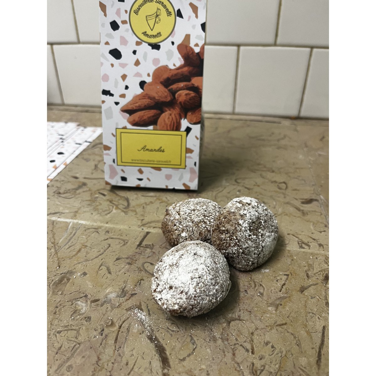 amaretti Saravelli aux amandes