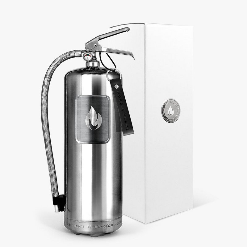 Estintore 6 kg - Acciaio
