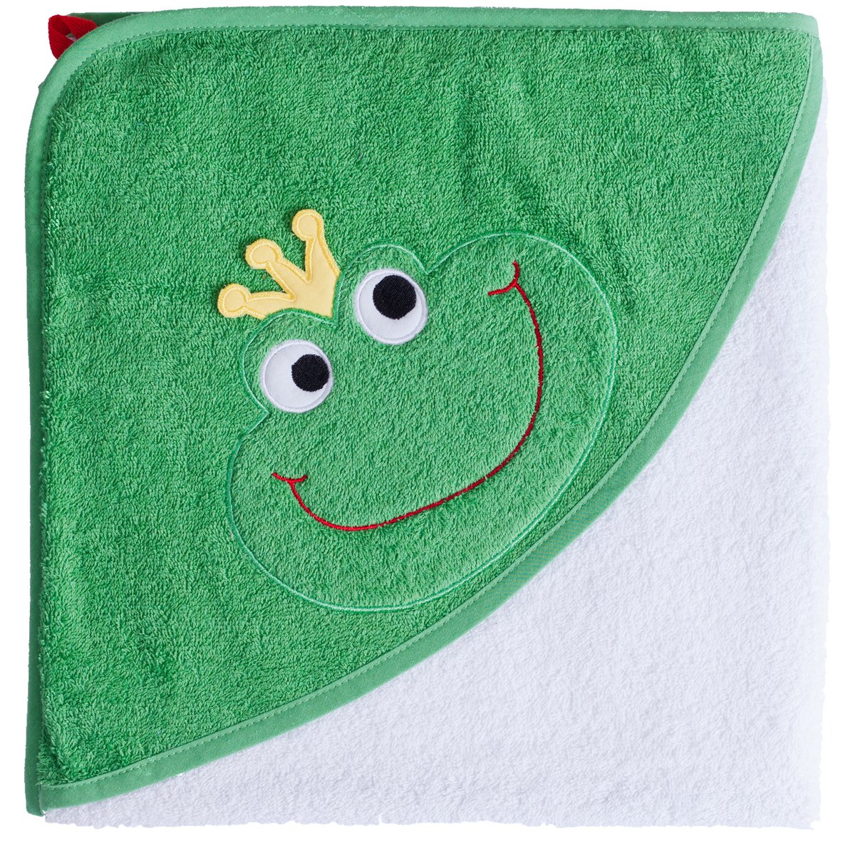 Hættehåndklæde Frog Prince, 100 x 100