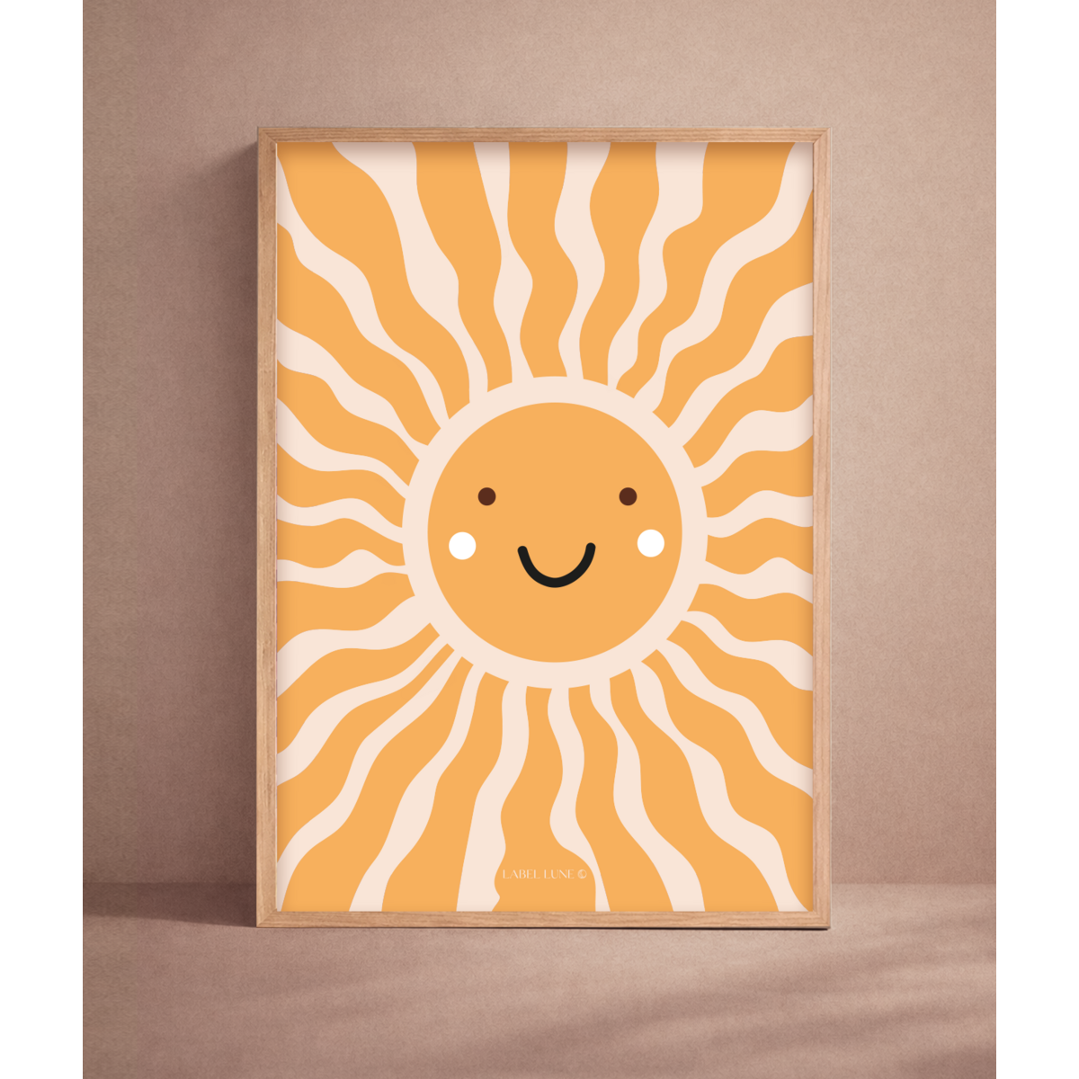 Affiche chambre d'enfant - Zon Sonne