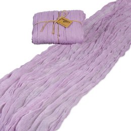 Table runner, gauze, cheesecloth, uni ca.70cm x 300cm
