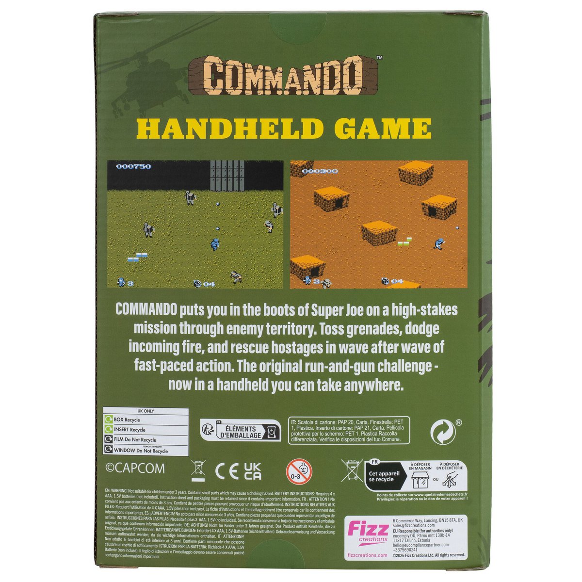 Commando – Retro-Gaming-Handheld