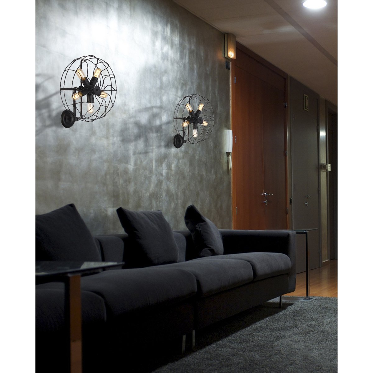 LAMPARA PARED VENTILADOR