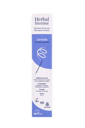 Certified organic BioAroma Lavender incense. Ayurveda. Fair Trade. Zero Waste. 12 rods. Lavender-scented incense sticks made from natural, organic ingredients.