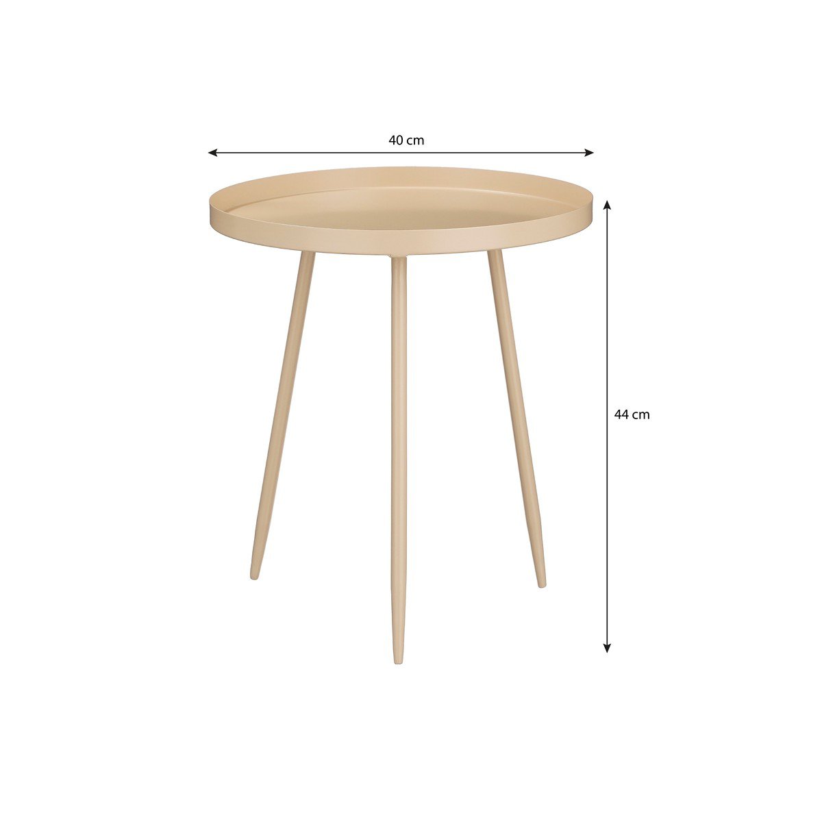 Beistelltisch Flores Beige