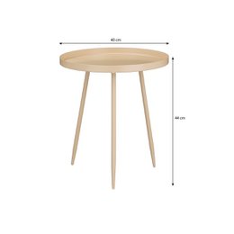 Beistelltisch Flores Beige