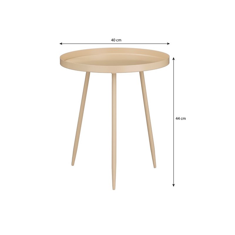 Beistelltisch Flores Beige