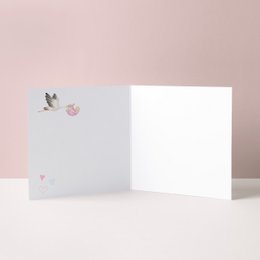 Carte de voeux | Bienvenue douce fille