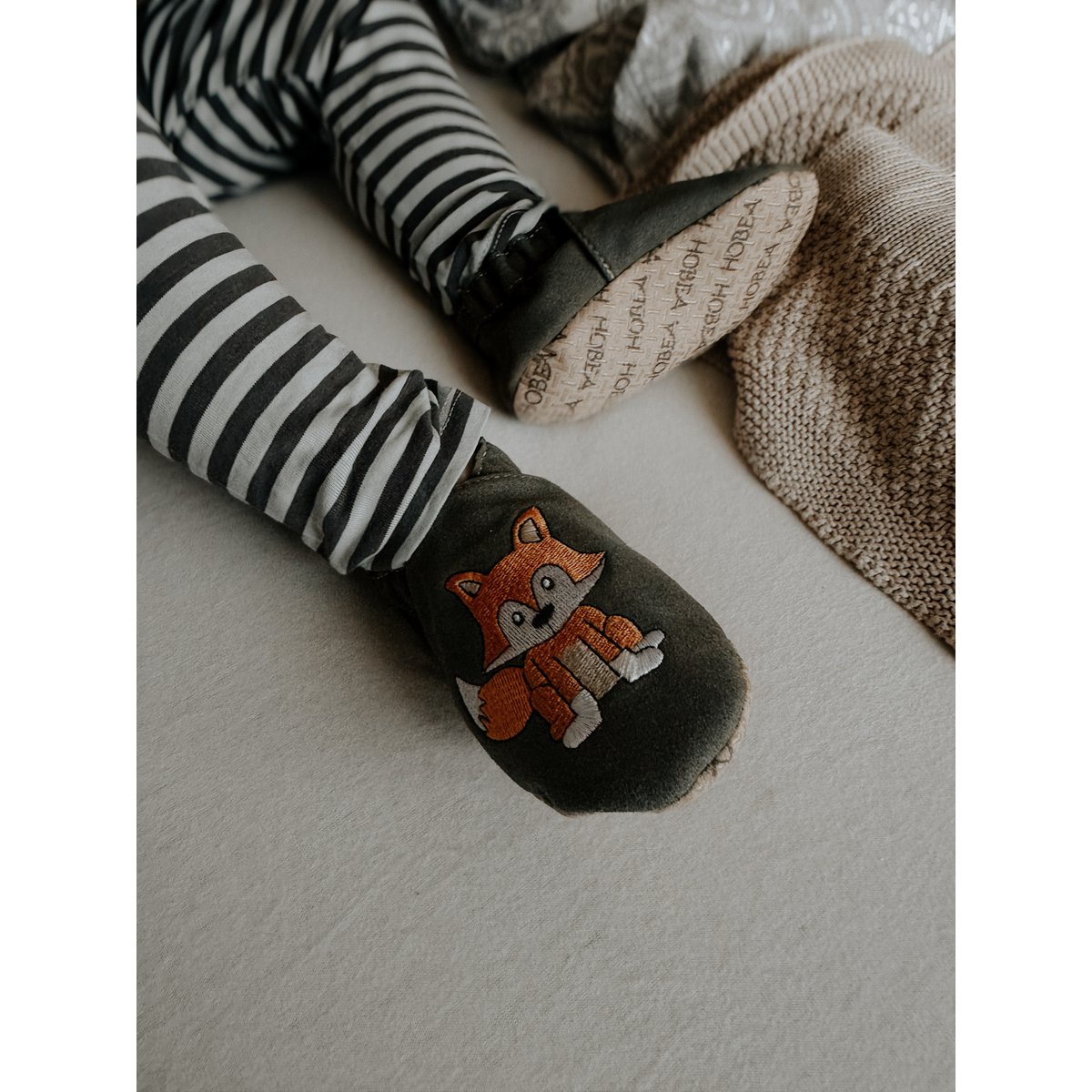 Kinderschuhe RecyStep Fuchs grün