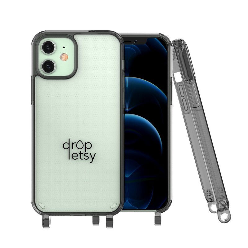 Handyhülle iPhone 12 Series GRAU transparent