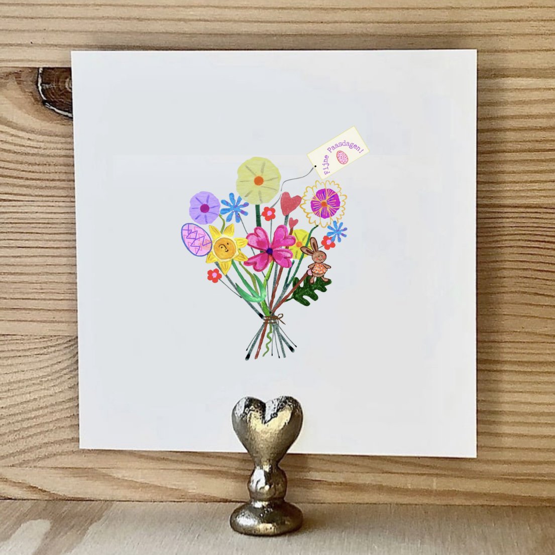 Tarjeta Ramo De Pascua