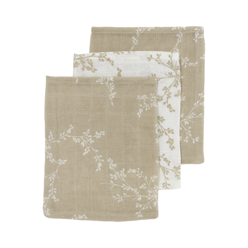 Hydrofile klude Grene Sand 20x17cm - 3-Pak