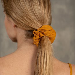 Elastico per capelli in lino