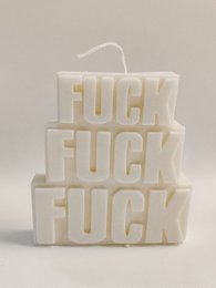 Fuck Fuck Fuck candle - Fuck Fuck Fuck Candle