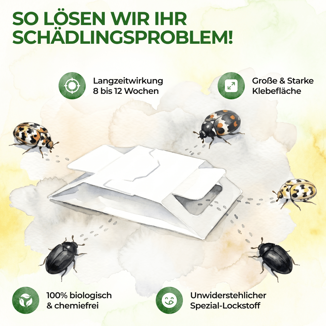 Teppichkäfer Falle