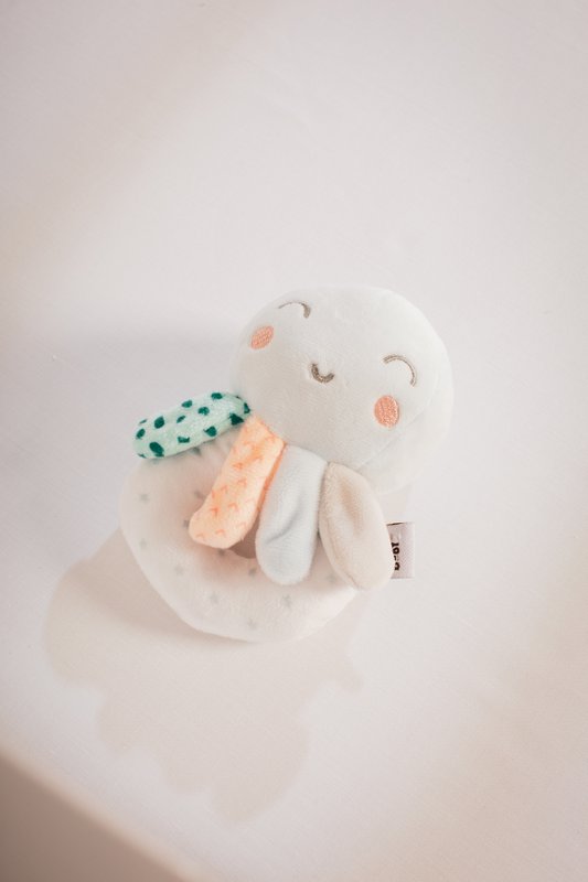 RATTLE PLUSHTOY - MOD. PULPO